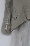 marc le bihan jacket skirt 2220-E21 NATUREL